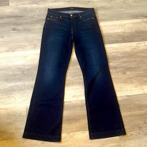 7 For All Mankind Dark Blue Women Jeans